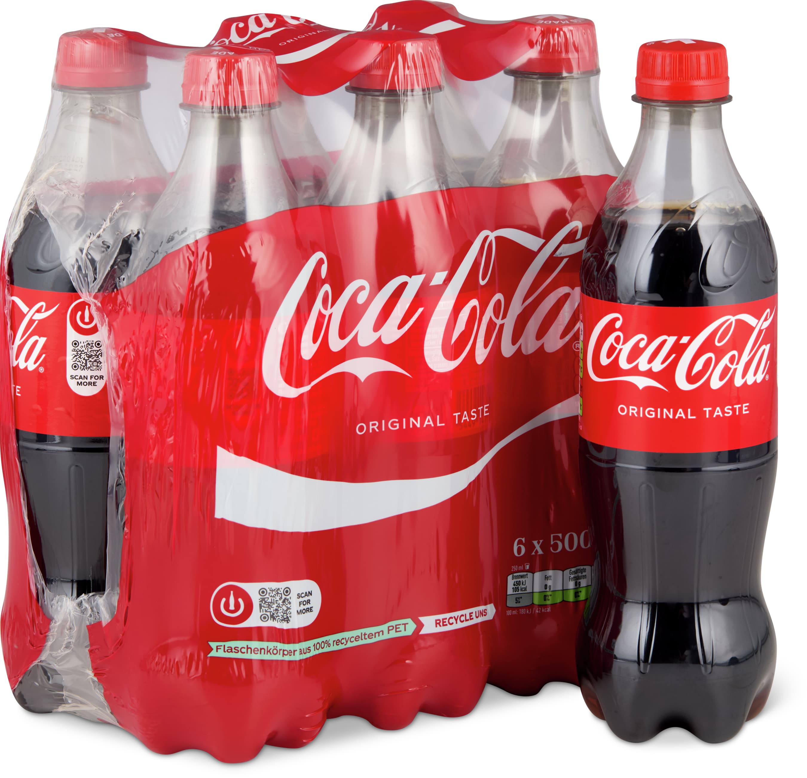 Coca-Cola Classic 6x500ml